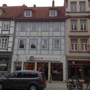 Heutige Ansicht der Unterkunft von Jonas Breitenstein und Martin Birmann (Grieder) an der Gronerstrasse 13 (vor 1864 die Nr. 758).#Foto von Oliver Schröer, Archivar der Stadt Göttingen, 2019.